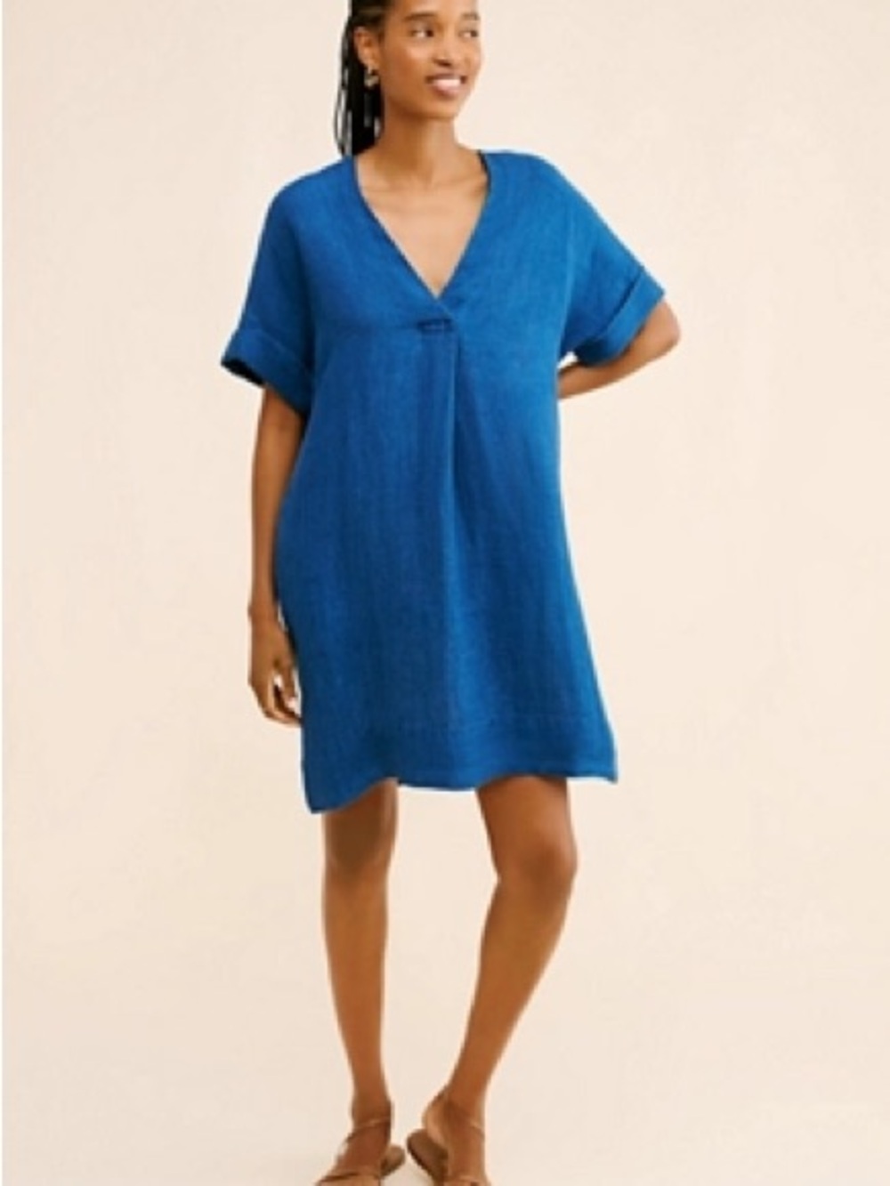 Women’s Italian 100% Linen Size Medium Dress!